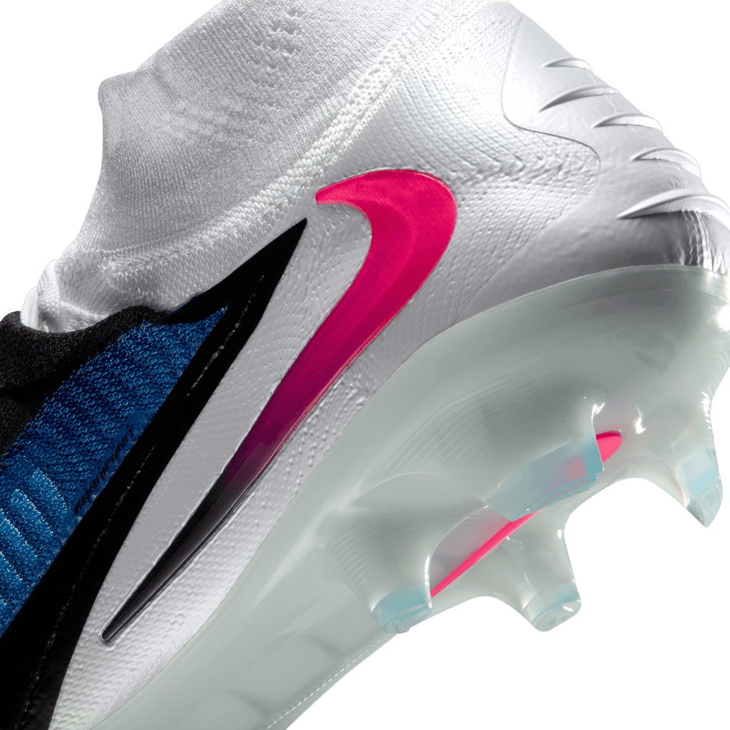 Nike Phantom 6 High Elite FG-Racer Blue/Pink Blast/White product image 17, provided for visual reference and product detail