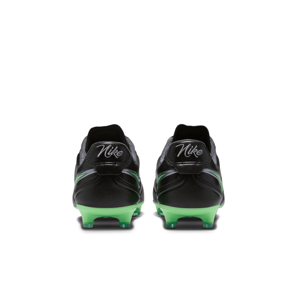Nike Tiempo Ligera Pro FG- Black/illusion Green-black product image 4, provided for visual reference and product detail