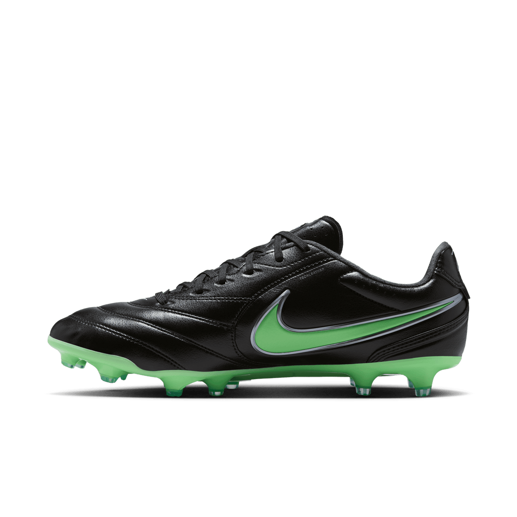 Nike Tiempo Ligera Pro FG- Black/illusion Green-black product image 7, provided for visual reference and product detail
