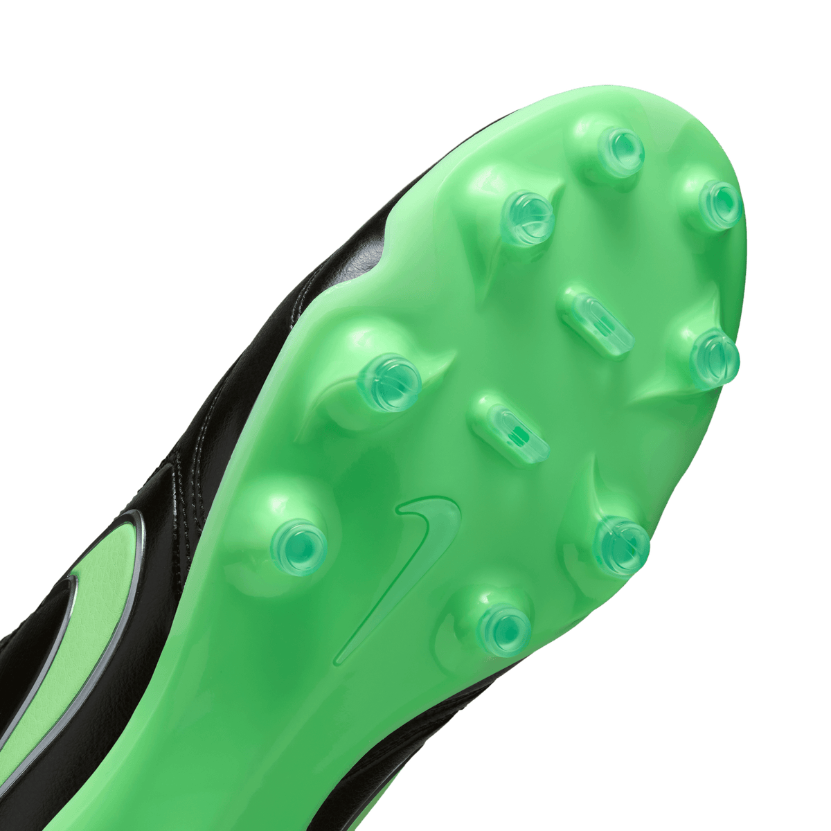 Nike Tiempo Ligera Pro FG- Black/illusion Green-black product image 10, provided for visual reference and product detail