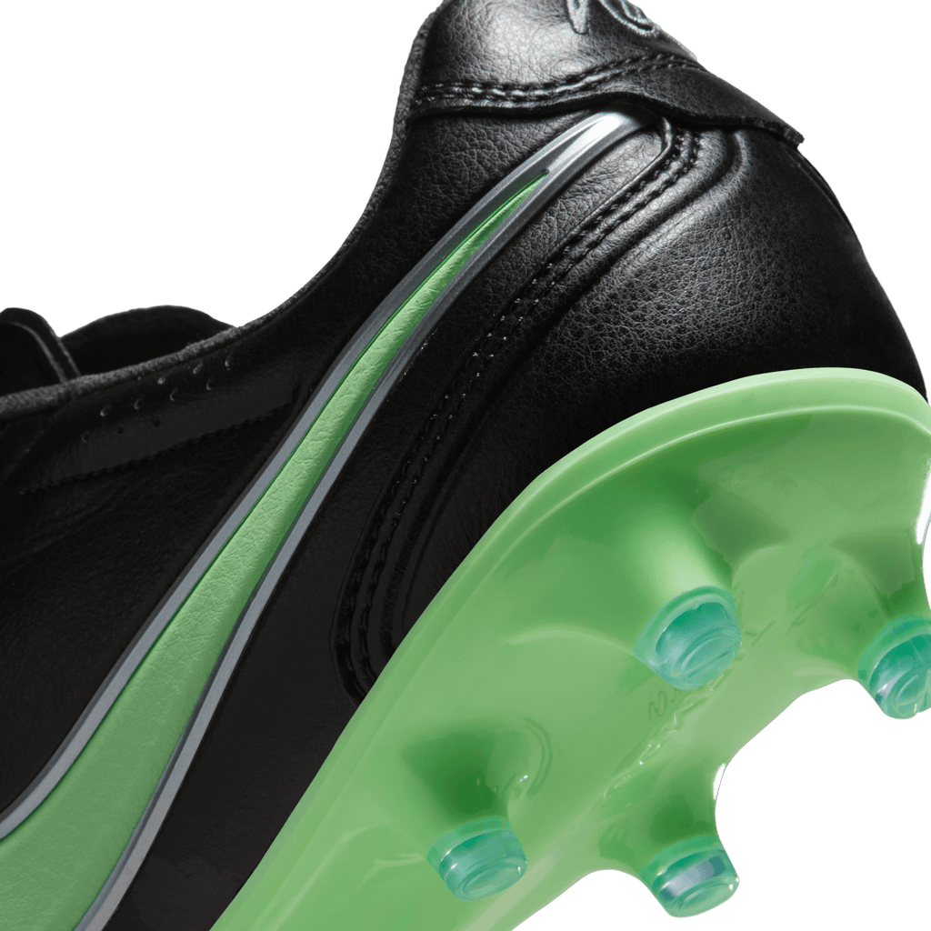 Nike Tiempo Ligera Pro FG- Black/illusion Green-black product image 12, provided for visual reference and product detail
