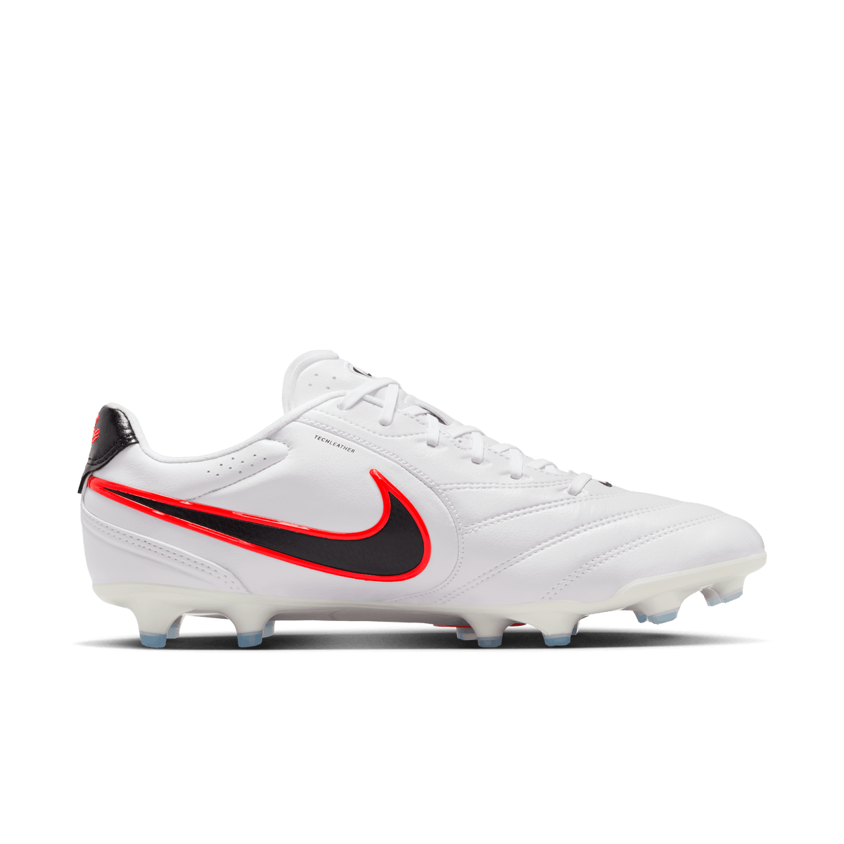 Nike Tiempo Ligera Pro FG-White/Black-Bright Crimson product image 11, provided for visual reference and product detail