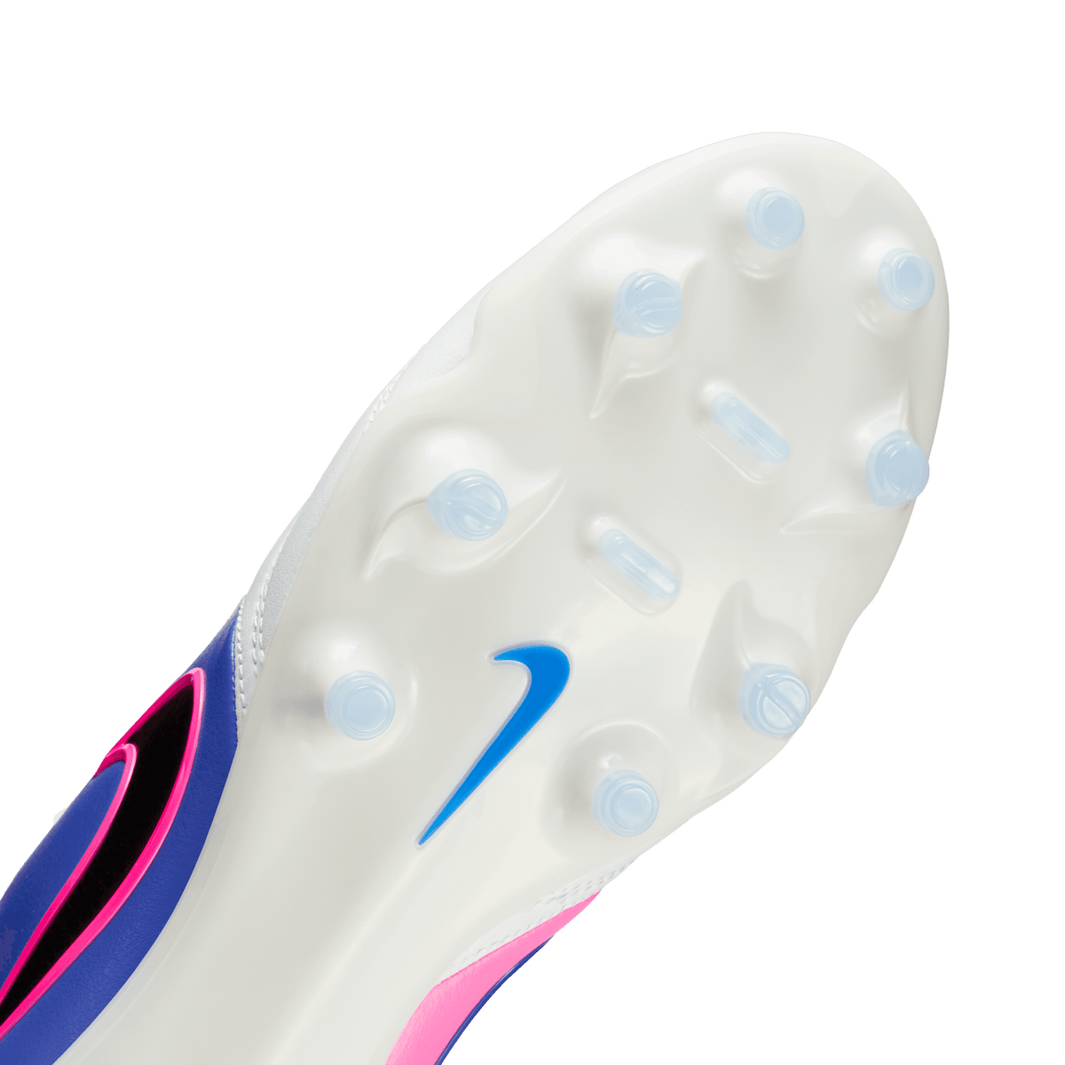 Nike Tiempo Ligera Pro FG-White/black-racer Blue-pink Blast product image 9, provided for visual reference and product