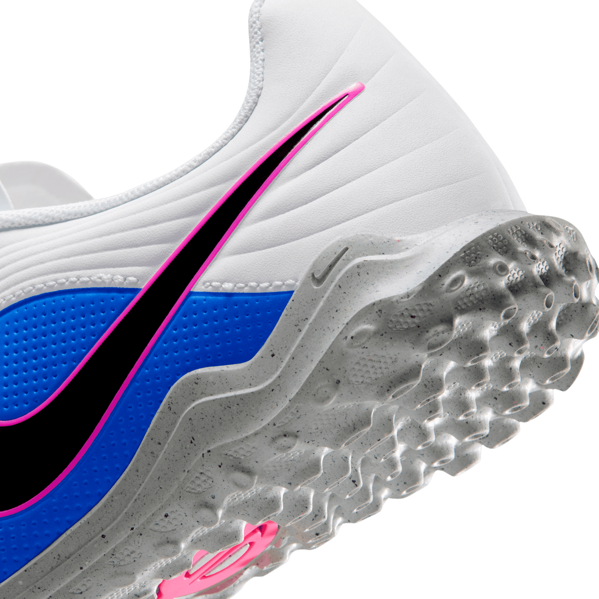 Nike Jr. Tiempo Maestro Club IC-White/black-racer Blue-pink Blast product image 6, provided for visual reference and product