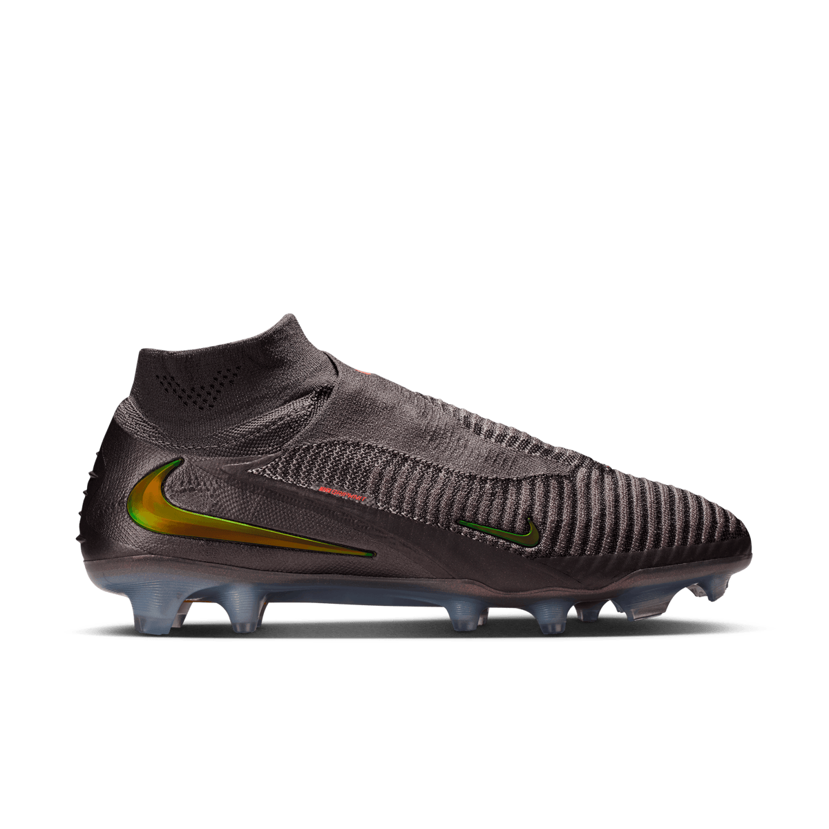 Nike Phantom 6 High Elite LV8 FG-: Medium Ash/gold Amber-black product image 10, provided for visual reference and product