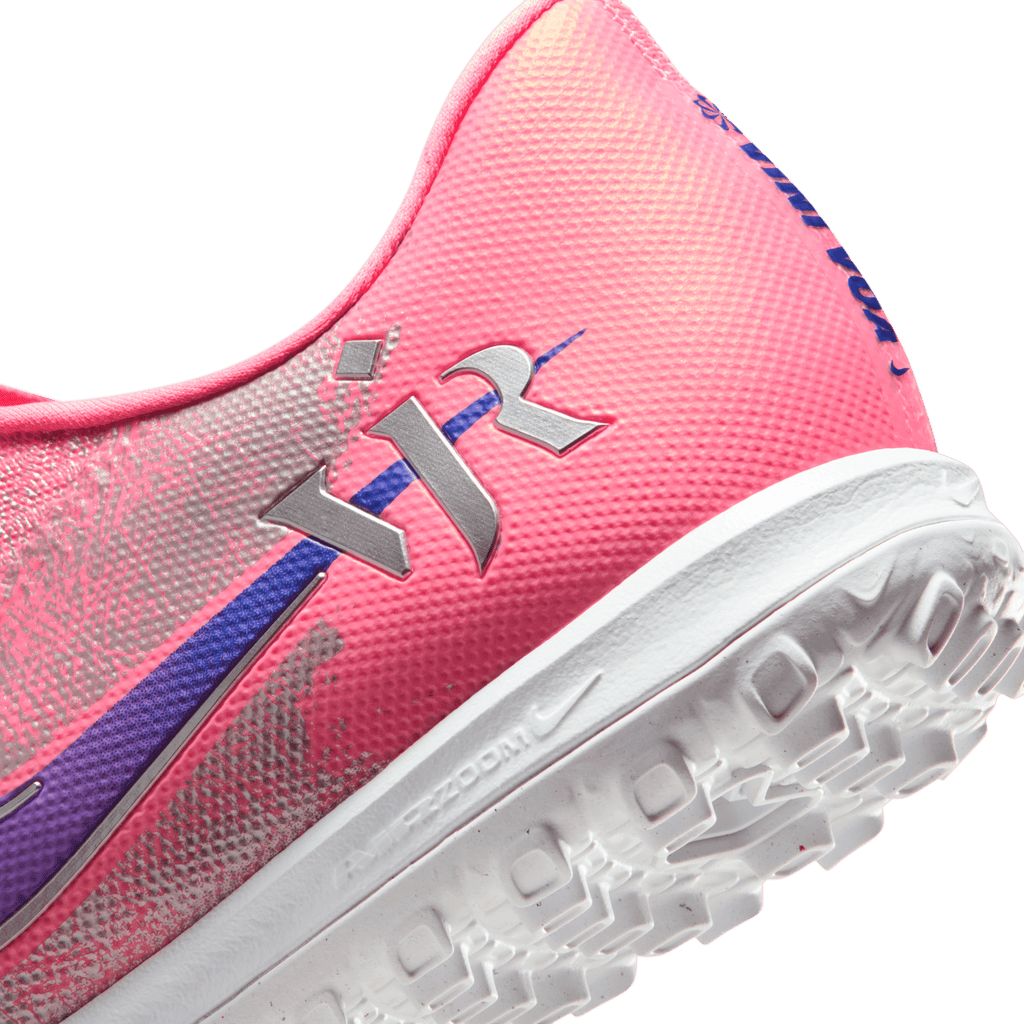 Nike Mercurial Vapor 16 Academy "Vini Jr. TF- Sunset Pulse/old Royal product image 9, provided for visual reference and