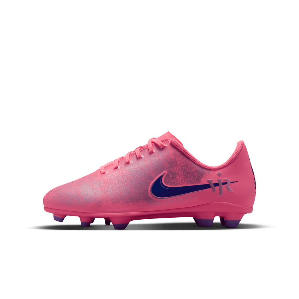 Nike Jr. Mercurial Vapor 16 Club "Vini Jr." FG-Sunset Pulse/old Royal product image 9, provided for visual reference and