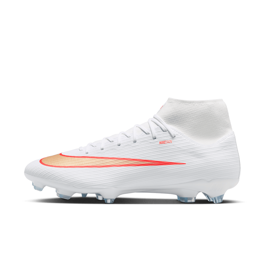Nike Mercurial Superfly 11 Academy FG/MG - WHITE/BLUR-BRIGHT CRIMSON product image 9, provided for visual reference and