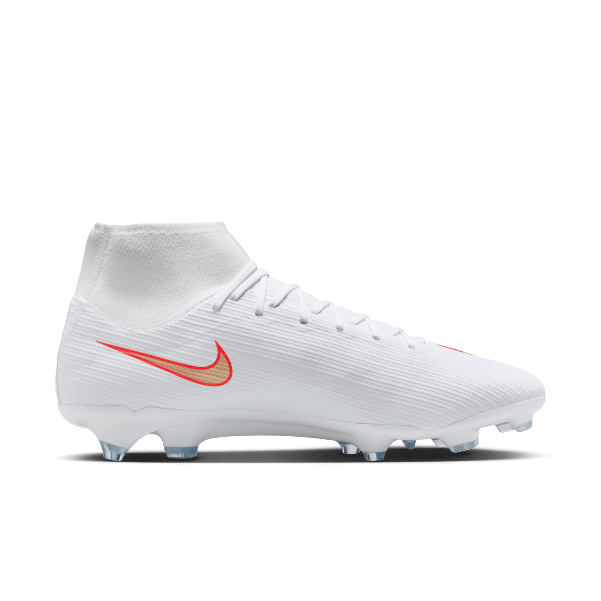 Nike Mercurial Superfly 11 Academy FG/MG - WHITE/BLUR-BRIGHT CRIMSON product image 10, provided for visual reference and