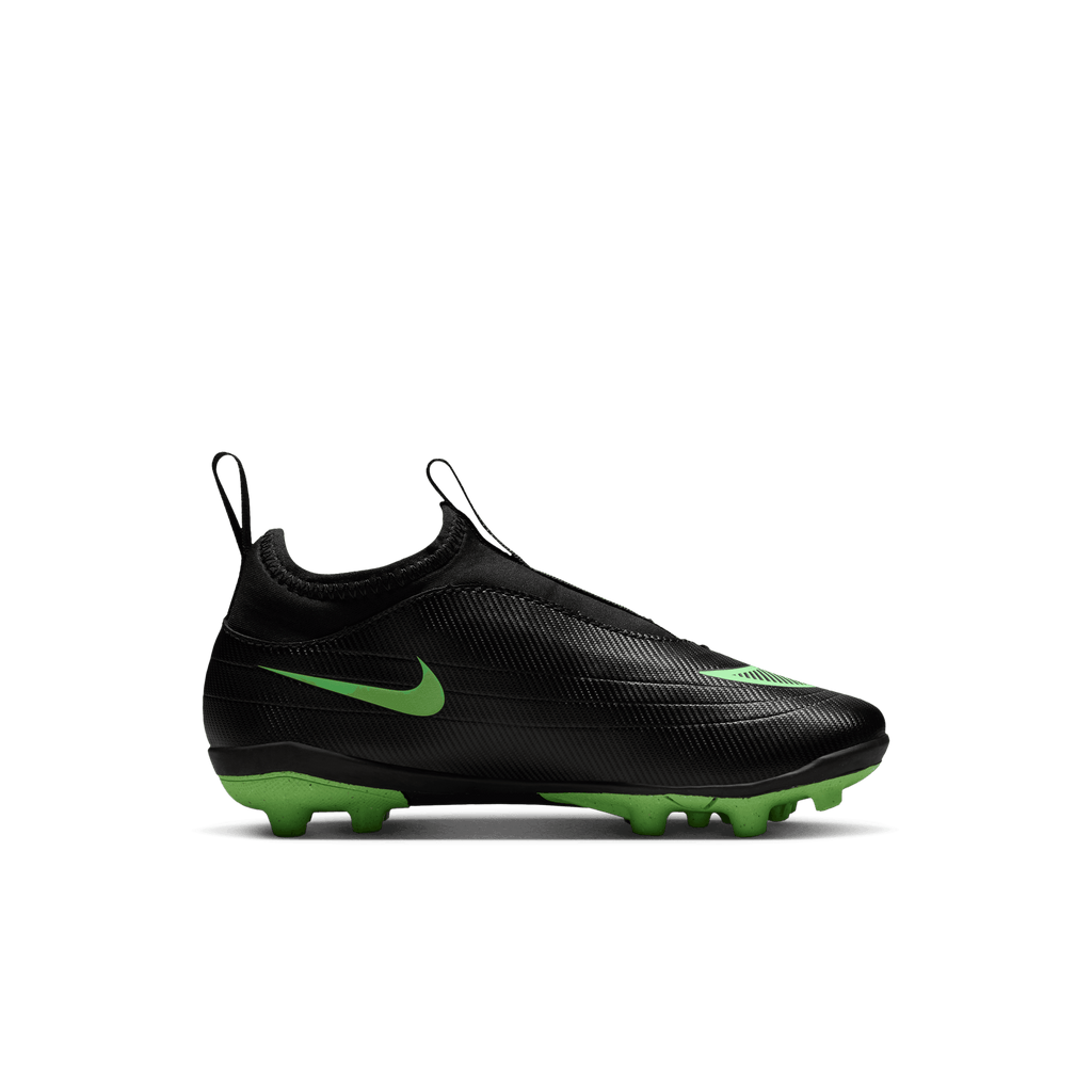 Nike Jr. Mercurial Vapor 17 Club Little Kids' MG/FG-BLACK/ILLUSION GREEN-BLACK product image 9, provided for visual