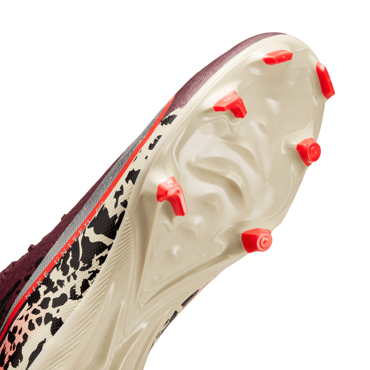 Nike United Mercurial Superfly 10 Academy-Burgundy /Red/Metallic Silver product image 10, provided for visual reference and