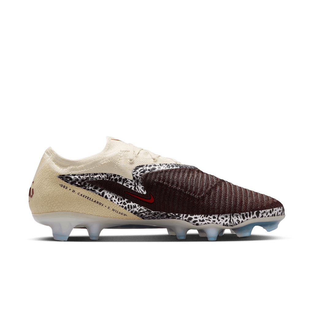 Nike United Phantom 6 Low Elite FG-Burgundy Crush/university Red-fossil product image 10, provided for visual reference and