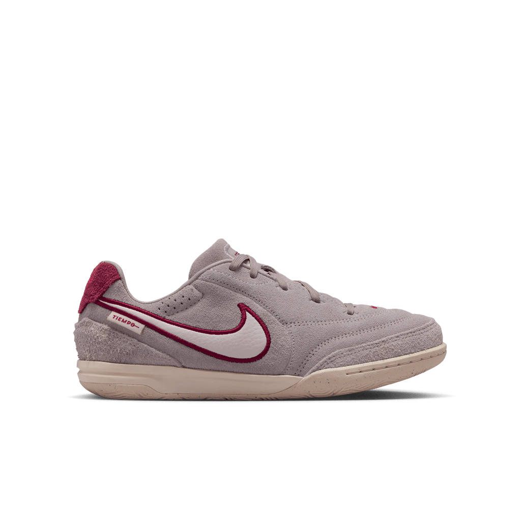 Nike Jr. Tiempo Streetgato PRM Big Kids' Indoor/Court Low-Top Soccer Shoes-Moon Particle/chalk-team Red product image 7,