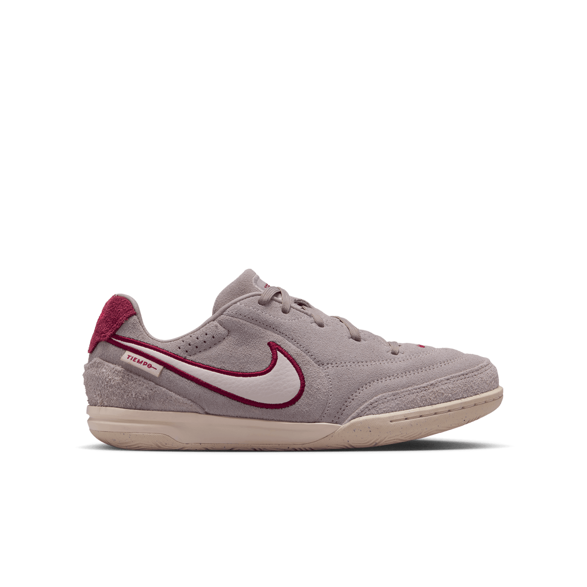 Nike Jr. Tiempo Streetgato PRM Big Kids' Indoor/Court Low-Top Soccer Shoes-Moon Particle/chalk-team Red product image 7,