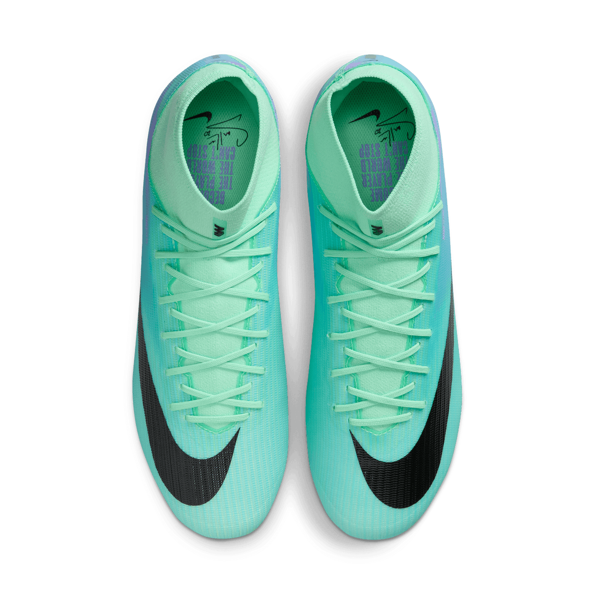 Nike Mercurial Superfly 11 Academy "Sam Kerr" FG/MG - GREEN GLOW/BLACK product image 8, provided for visual reference and