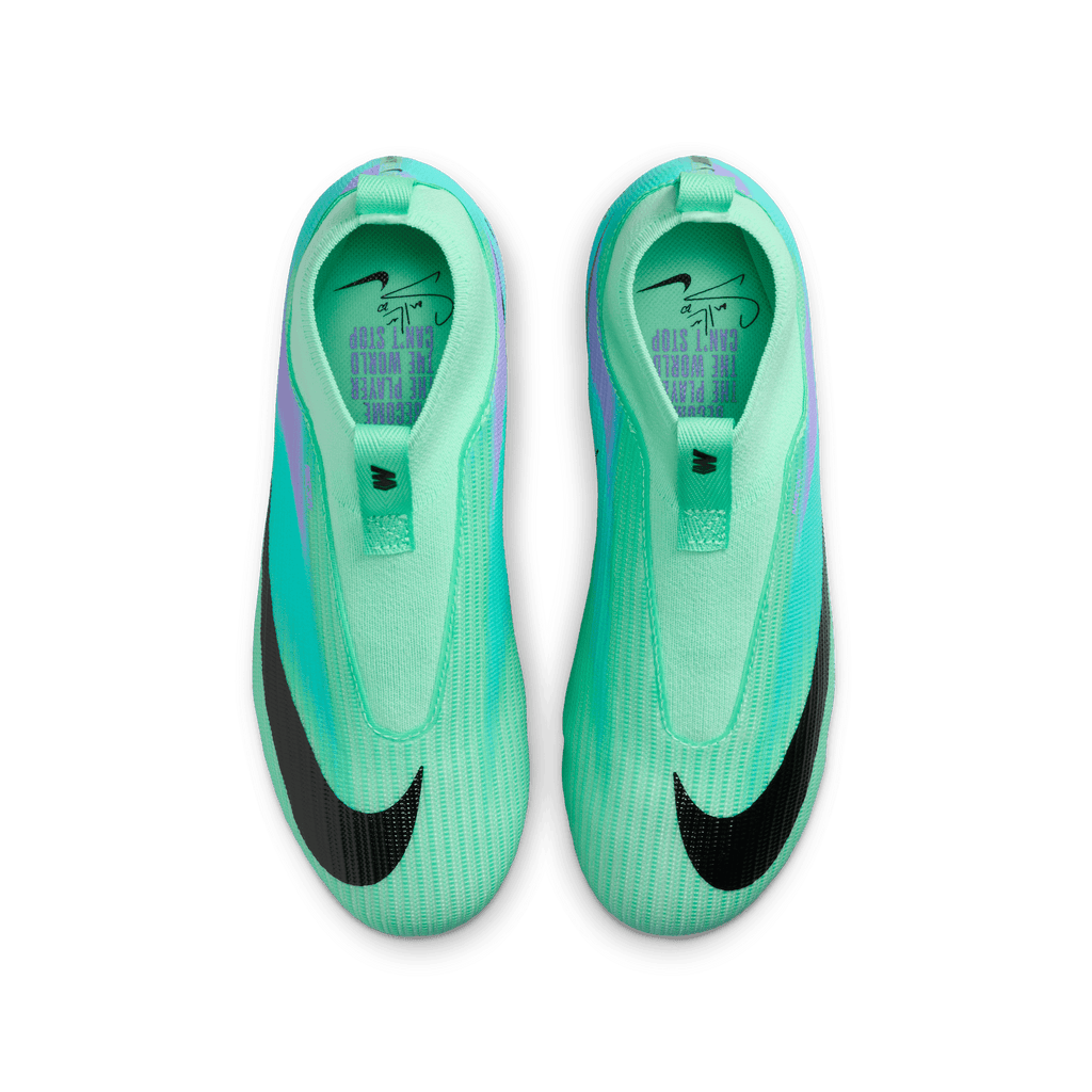 Nike United Jr. Mercurial Superfly 11 Academy "Sam Kerr" - GREEN GLOW/BLACK product image 8, provided for visual reference