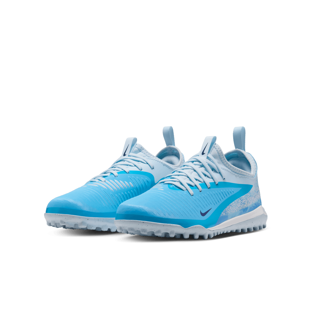 Nike Jr. Phantom 6 Low Academy "Erling Haaland" TF - BALTIC BLUE/BLUE ECLIPSE-GLACIER BLUE product image 7, provided for