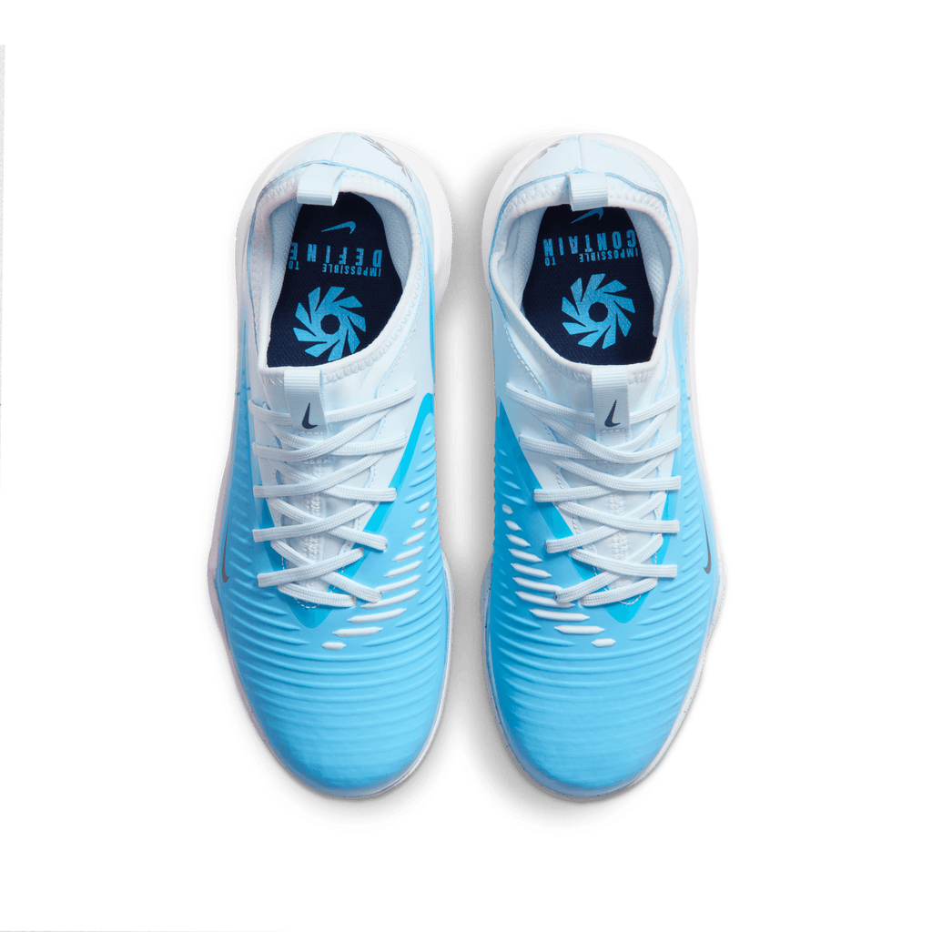 Nike Jr. Phantom 6 Low Academy "Erling Haaland" TF - BALTIC BLUE/BLUE ECLIPSE-GLACIER BLUE product image 8, provided for