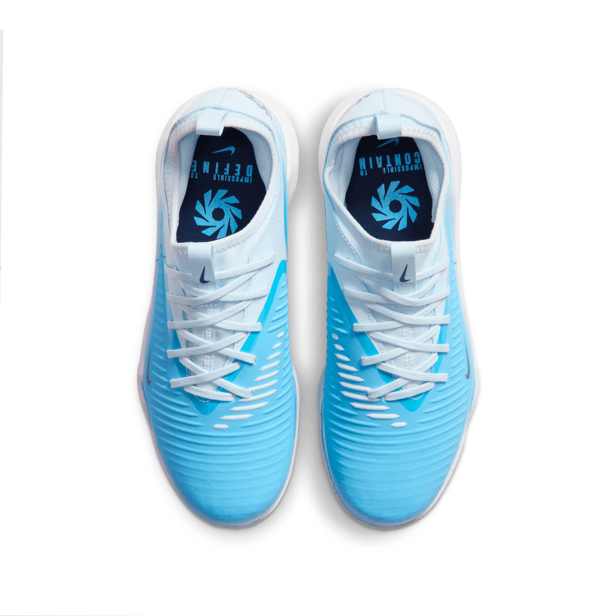 Nike Jr. Phantom 6 Low Academy "Erling Haaland" TF - BALTIC BLUE/BLUE ECLIPSE-GLACIER BLUE product image 8, provided for