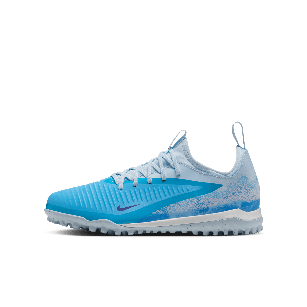 Nike Jr. Phantom 6 Low Academy "Erling Haaland" TF - BALTIC BLUE/BLUE ECLIPSE-GLACIER BLUE product image 9, provided for