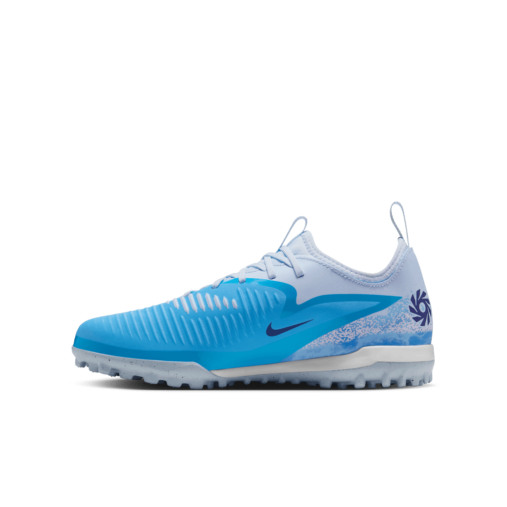 Nike Jr. Phantom 6 Low Academy "Erling Haaland" TF - BALTIC BLUE/BLUE ECLIPSE-GLACIER BLUE product image 10, provided for