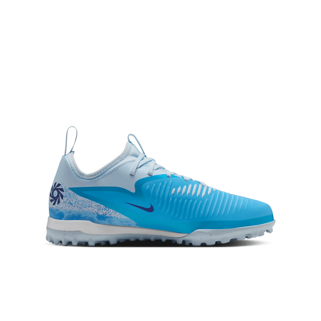 Nike Jr. Phantom 6 Low Academy "Erling Haaland" TF - BALTIC BLUE/BLUE ECLIPSE-GLACIER BLUE product image 12, provided for