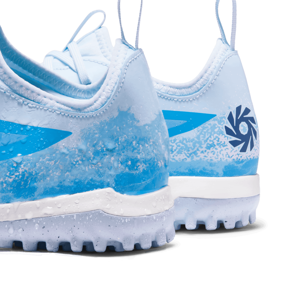 Nike Jr. Phantom 6 Low Academy "Erling Haaland" TF - BALTIC BLUE/BLUE ECLIPSE-GLACIER BLUE product image 16, provided for