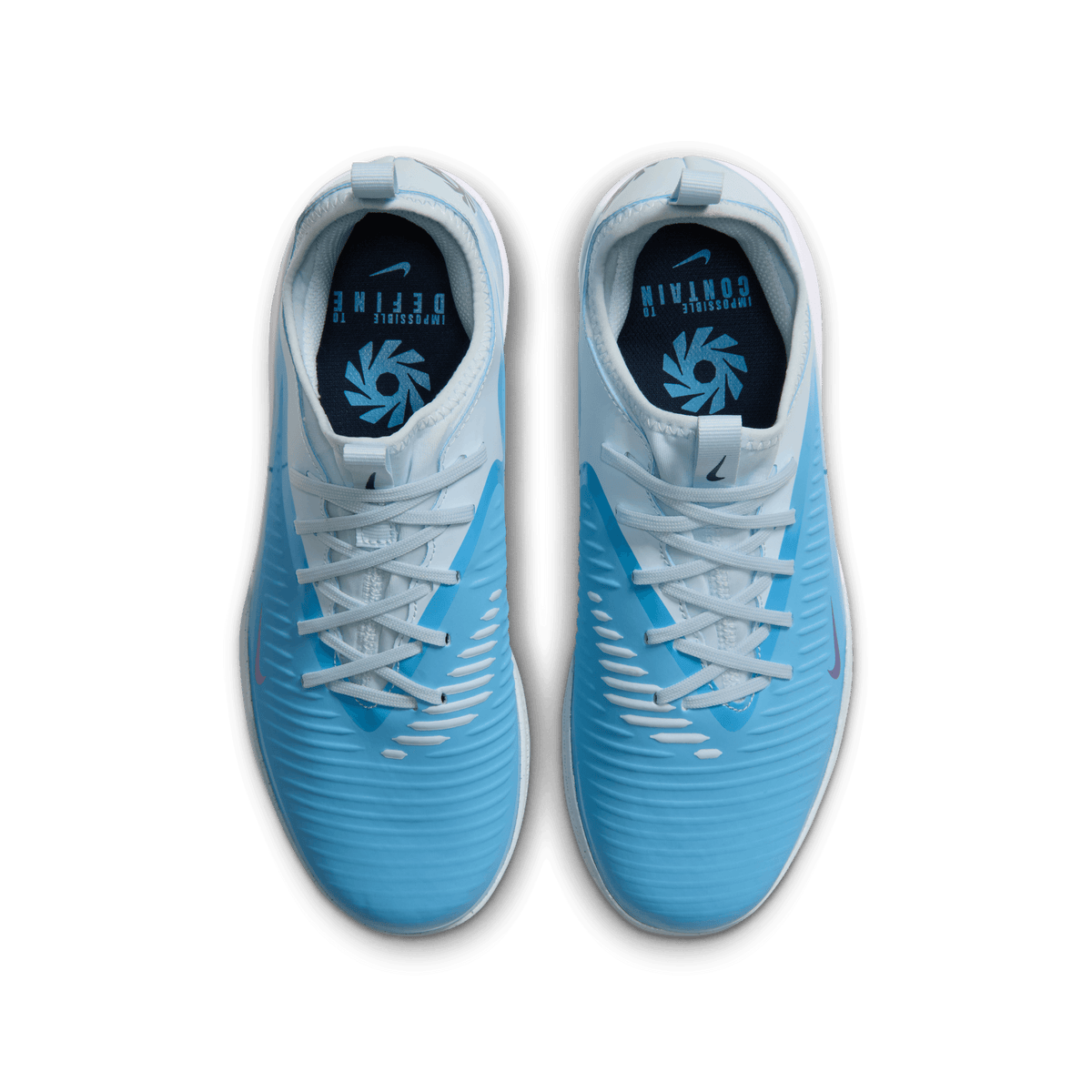 Nike Jr. Phantom 6 Low Academy "Erling Haaland" IC - BALTIC BLUE/BLUE ECLIPSE-GLACIER BLUE product image 8, provided for