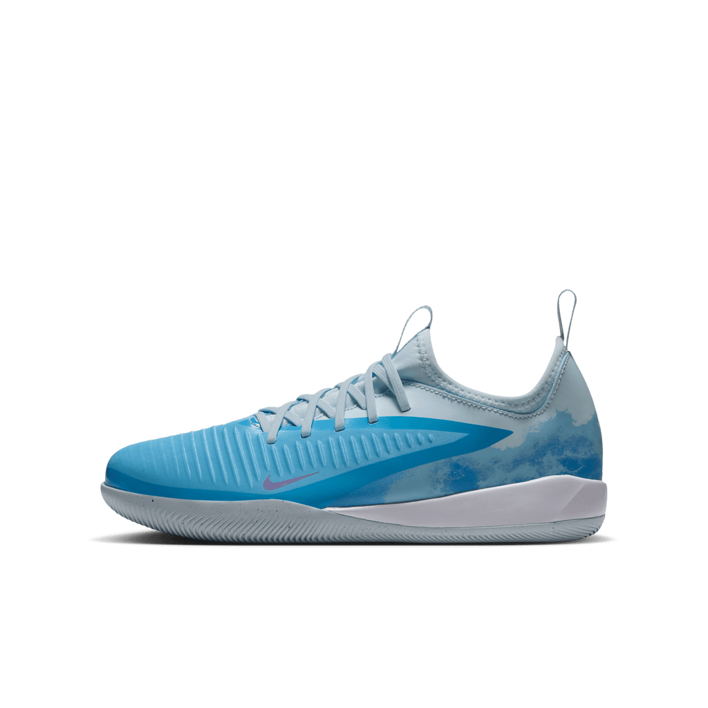 Nike Jr. Phantom 6 Low Academy "Erling Haaland" IC - BALTIC BLUE/BLUE ECLIPSE-GLACIER BLUE product image 9, provided for