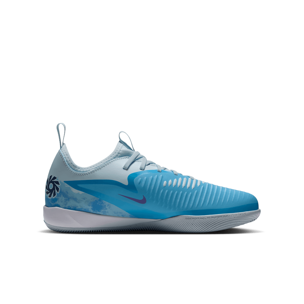 Nike Jr. Phantom 6 Low Academy "Erling Haaland" IC - BALTIC BLUE/BLUE ECLIPSE-GLACIER BLUE product image 10, provided for