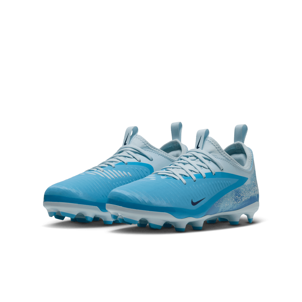 Nike Jr. Phantom 6 Low Academy "Erling Haaland" FG/MG - BALTIC BLUE/BLUE ECLIPSE-GLACIER BLUE product image 7, provided for