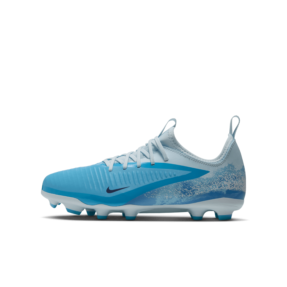 Nike Jr. Phantom 6 Low Academy "Erling Haaland" FG/MG - BALTIC BLUE/BLUE ECLIPSE-GLACIER BLUE product image 9, provided for