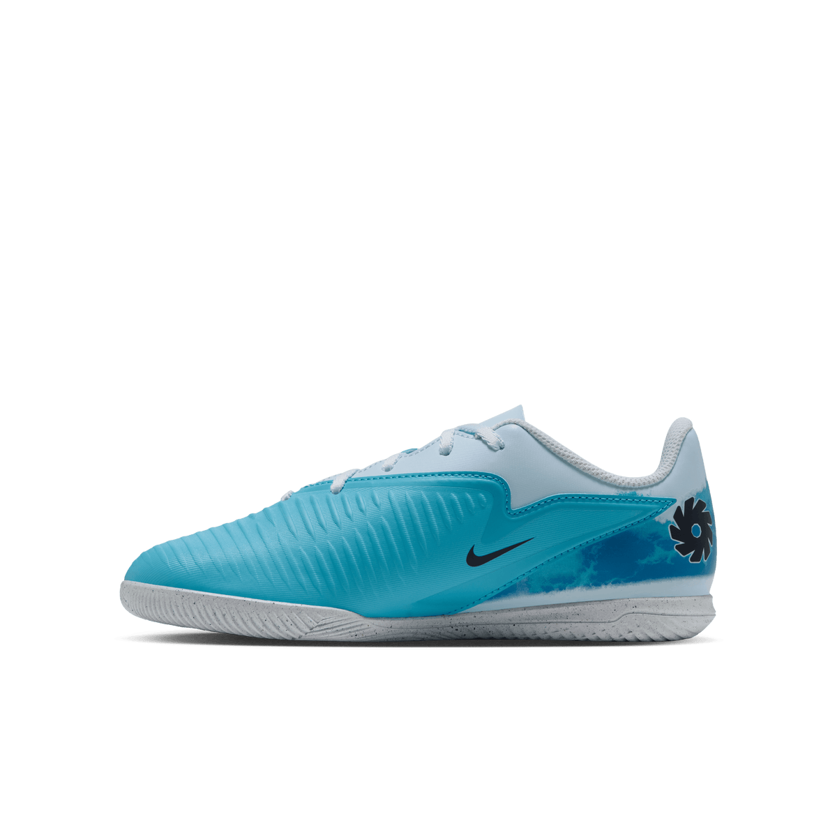 Nike Jr. Phantom 6 Low Club "Erling Haaland" IC - BALTIC BLUE/BLUE ECLIPSE-GLACIER BLUE product image 10, provided for