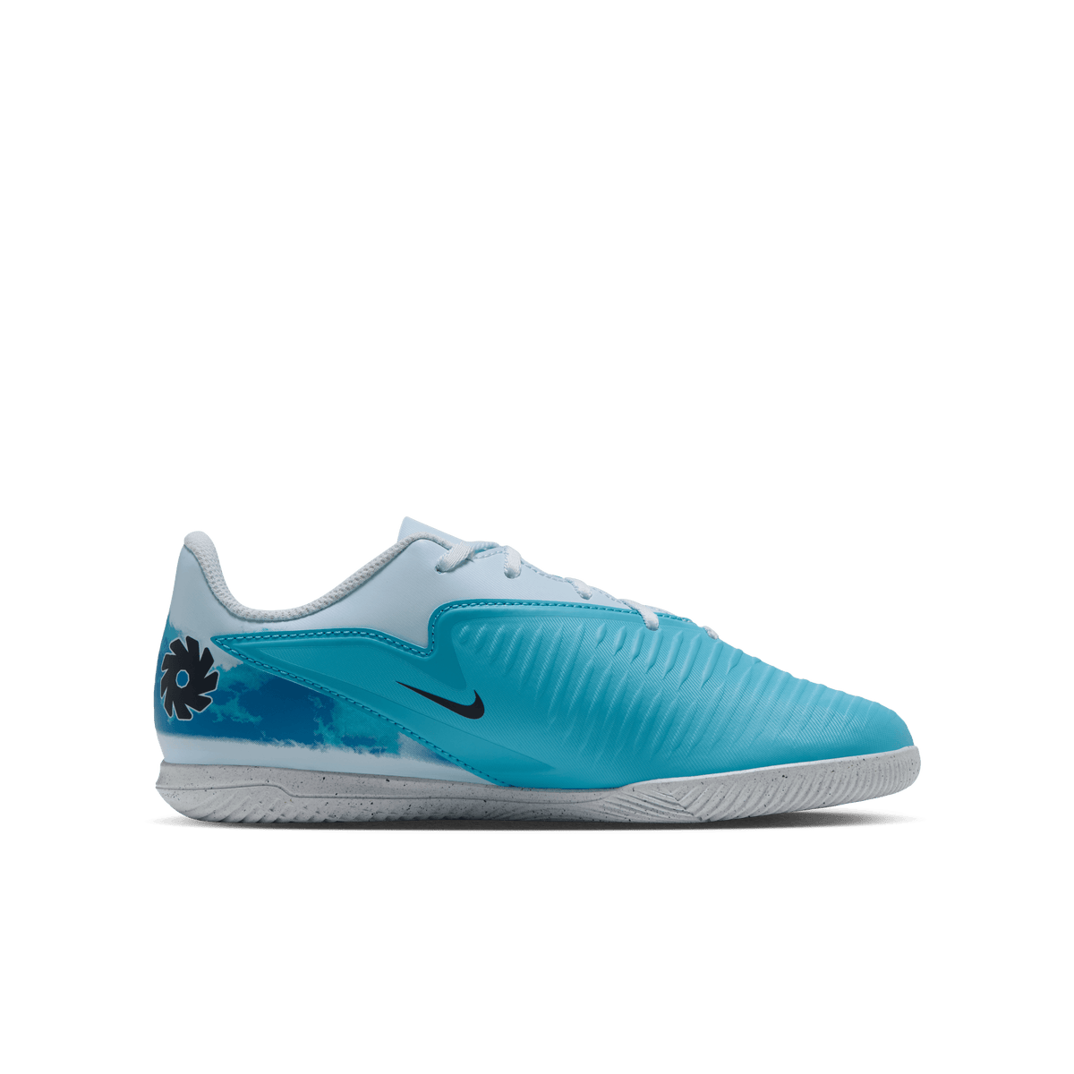 Nike Jr. Phantom 6 Low Club "Erling Haaland" IC - BALTIC BLUE/BLUE ECLIPSE-GLACIER BLUE product image 12, provided for