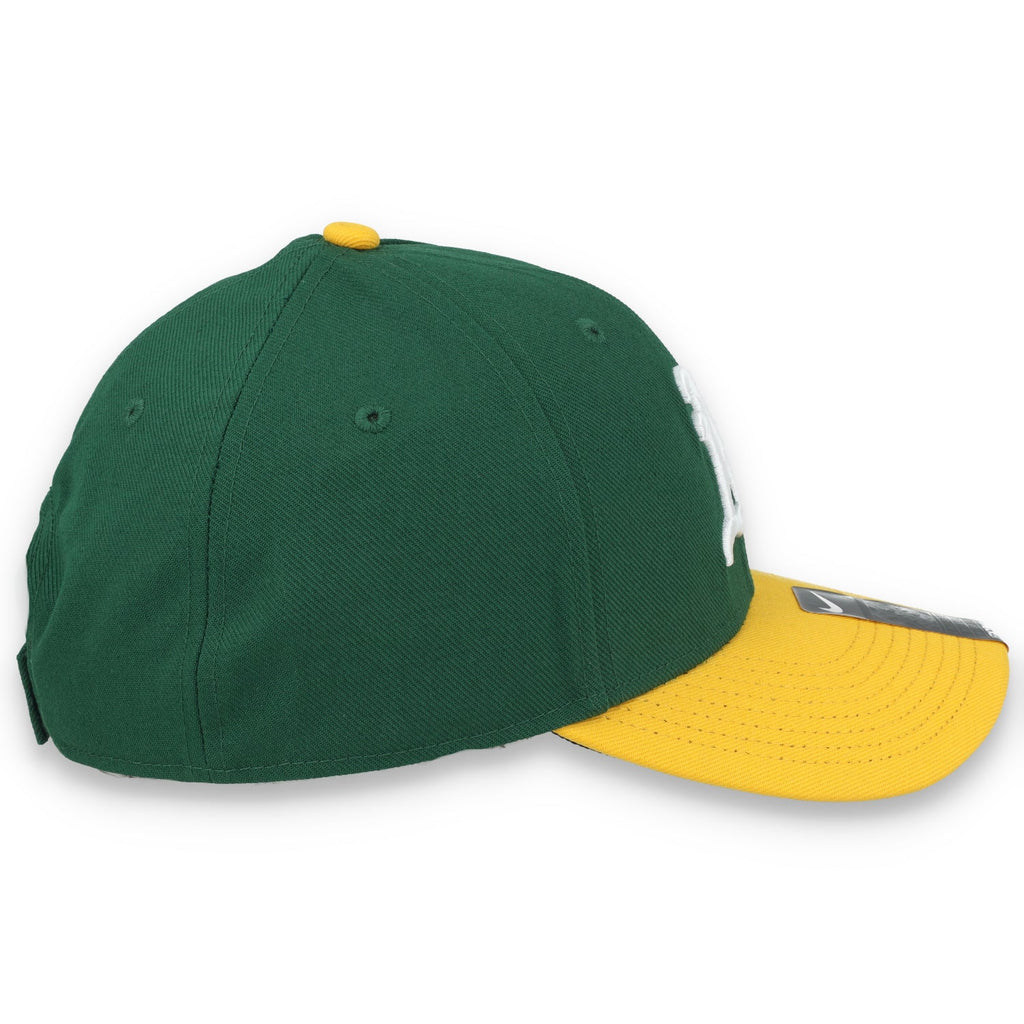 Nike Oakland Athletics Legacy91 Dri-FIT Adjustable Hat -Green/Yellow product image 6, provided for visual reference and