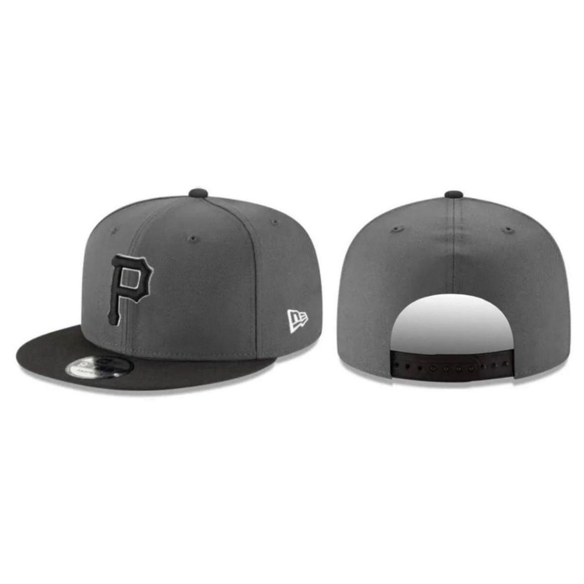 New Era Pittsburgh Pirates 9FIFTY Snapback Hat - Gray product image 1, provided for visual reference and product detail