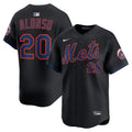 Pete Alonso New York Mets Alternate Limited Jersey - Black product image 1