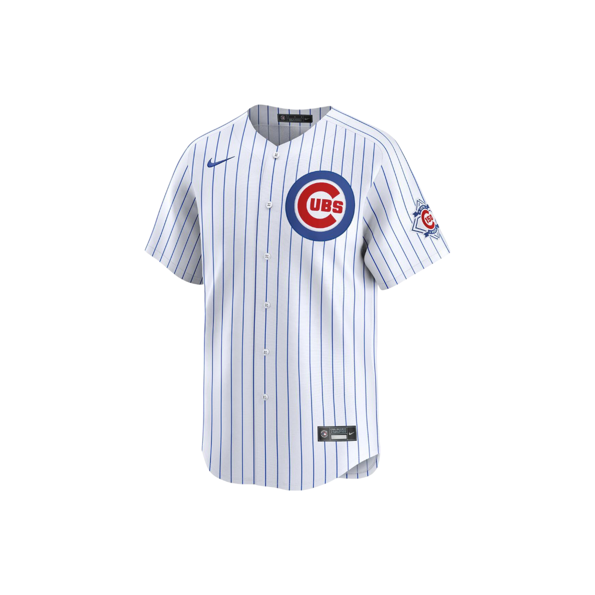 Pete Crow-Armstrong Chicago Cubs Nike 150th Anniversary Home Pinstripe Jersey - Youth product image 3, provided for visual