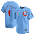 Pete Crow-Armstrong Chicago Cubs Nike Men Light Blue 2nd Alternate Limited Jersey product image 1, provided for visual