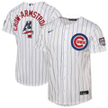 Pete Crow-Armstrong Chicago Cubs Nike Men USA 250 Fourth of July Home Pinstripe Jersey product image 1, provided for visual