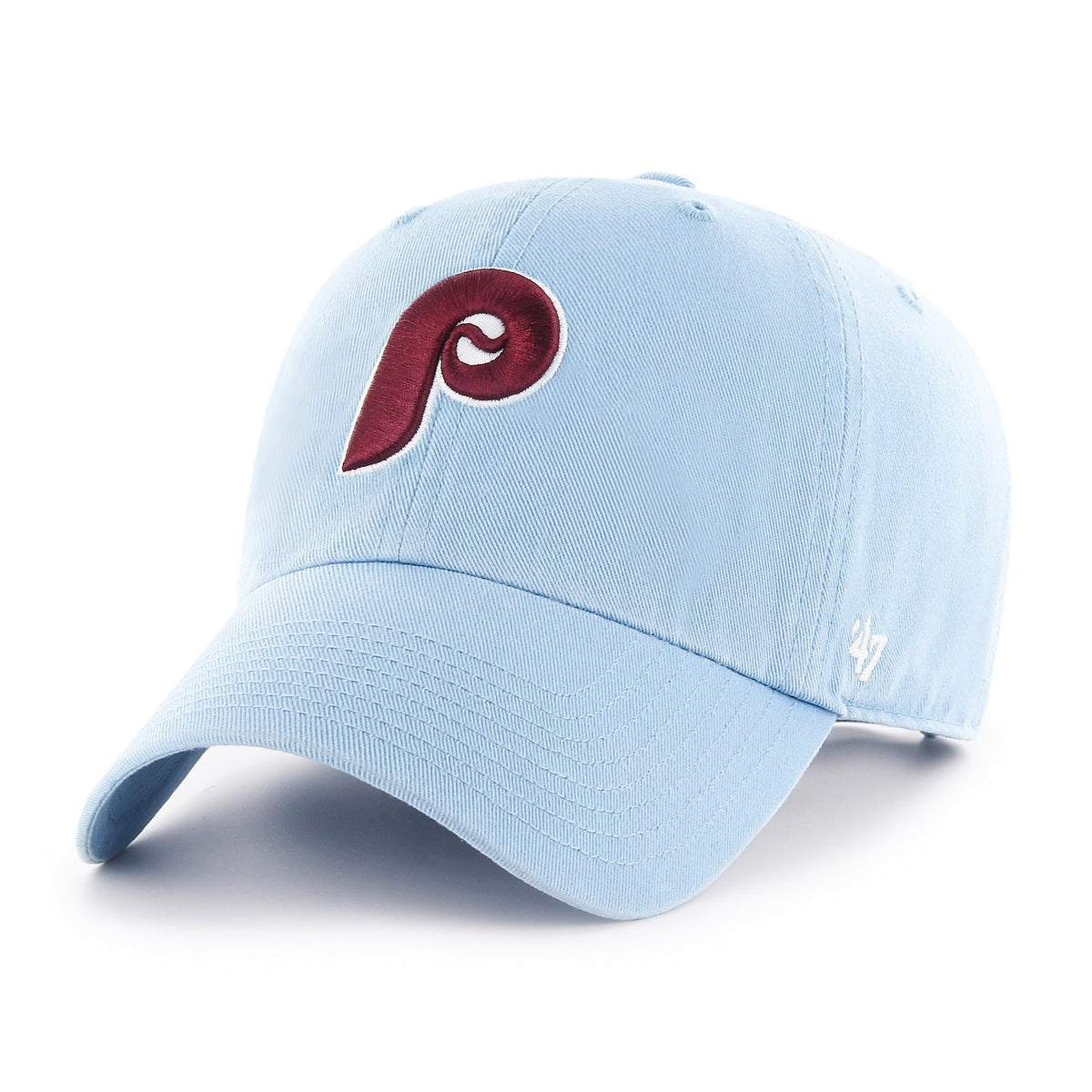 Philadelphia Phillies '47 Columbia Cooperstown Clean Up Adjustable Hat product image 1, provided for visual reference and