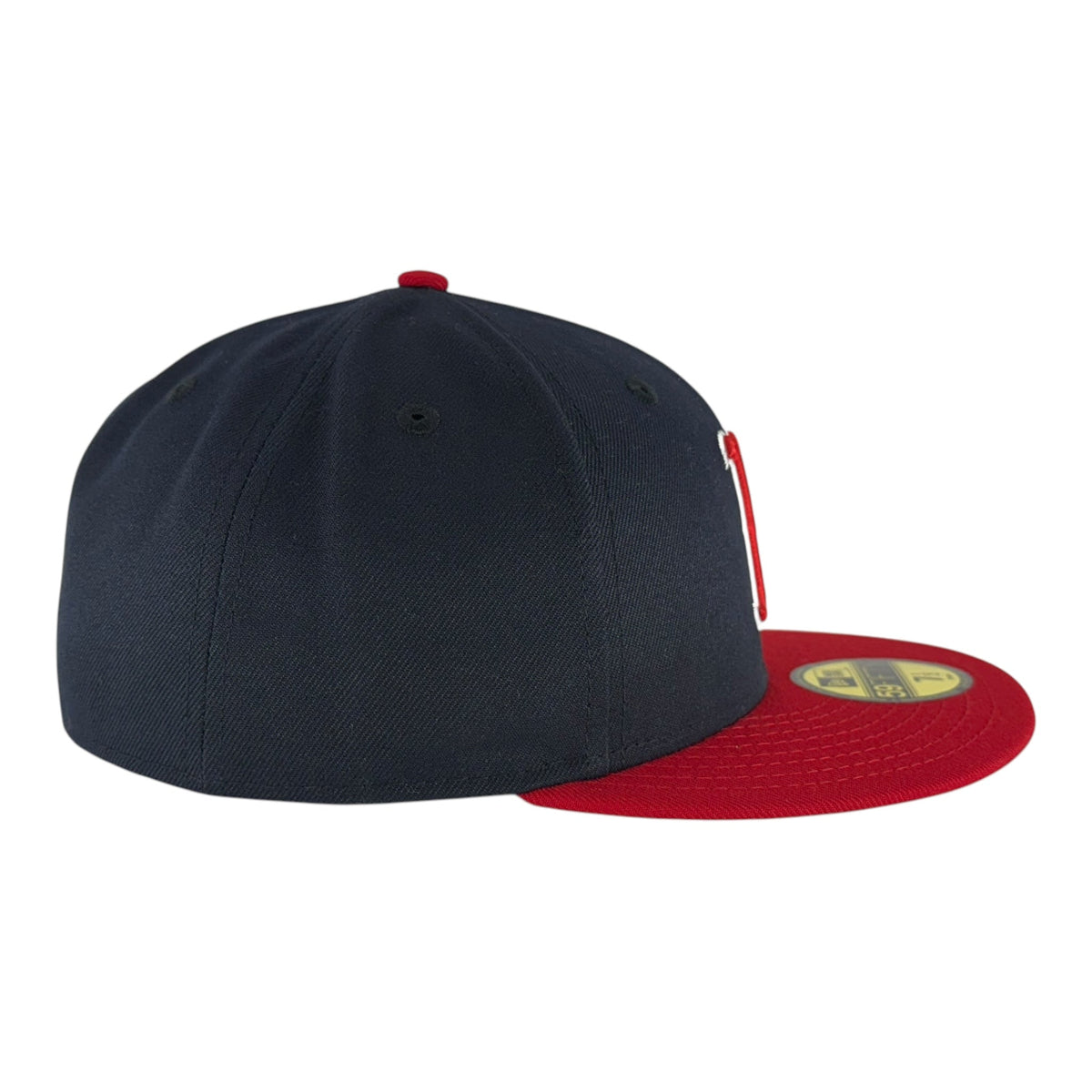 Boston Red Sox Navy/Red New Era 59FIFTY Fitted Hat product image 3, provided for visual reference and product detail review