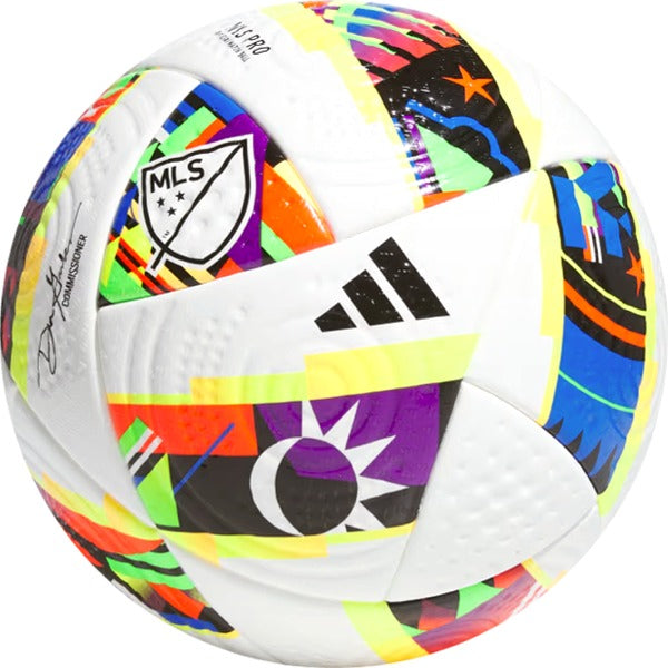 Adidas MLS 24 Pro Ball-White product image 2, provided for visual reference and product detail review