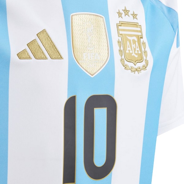Adidas Men Argentina (MESSI #10) Home Stadium Jersey 2024 product image 3, provided for visual reference and product detail