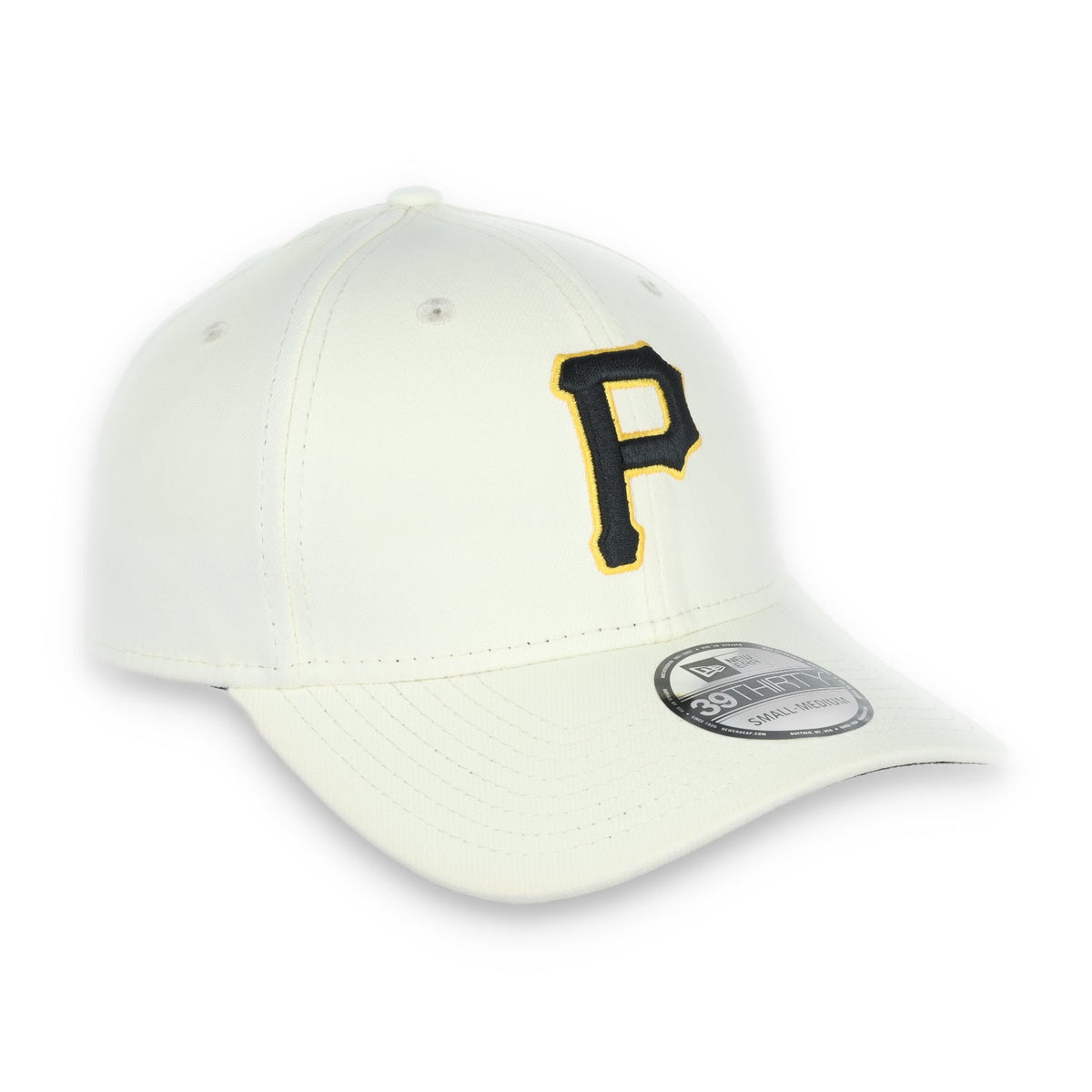 New Era Pittsburgh Pirates Classic 39THIRTY Stretch Fit-Beige product image 2, provided for visual reference and product