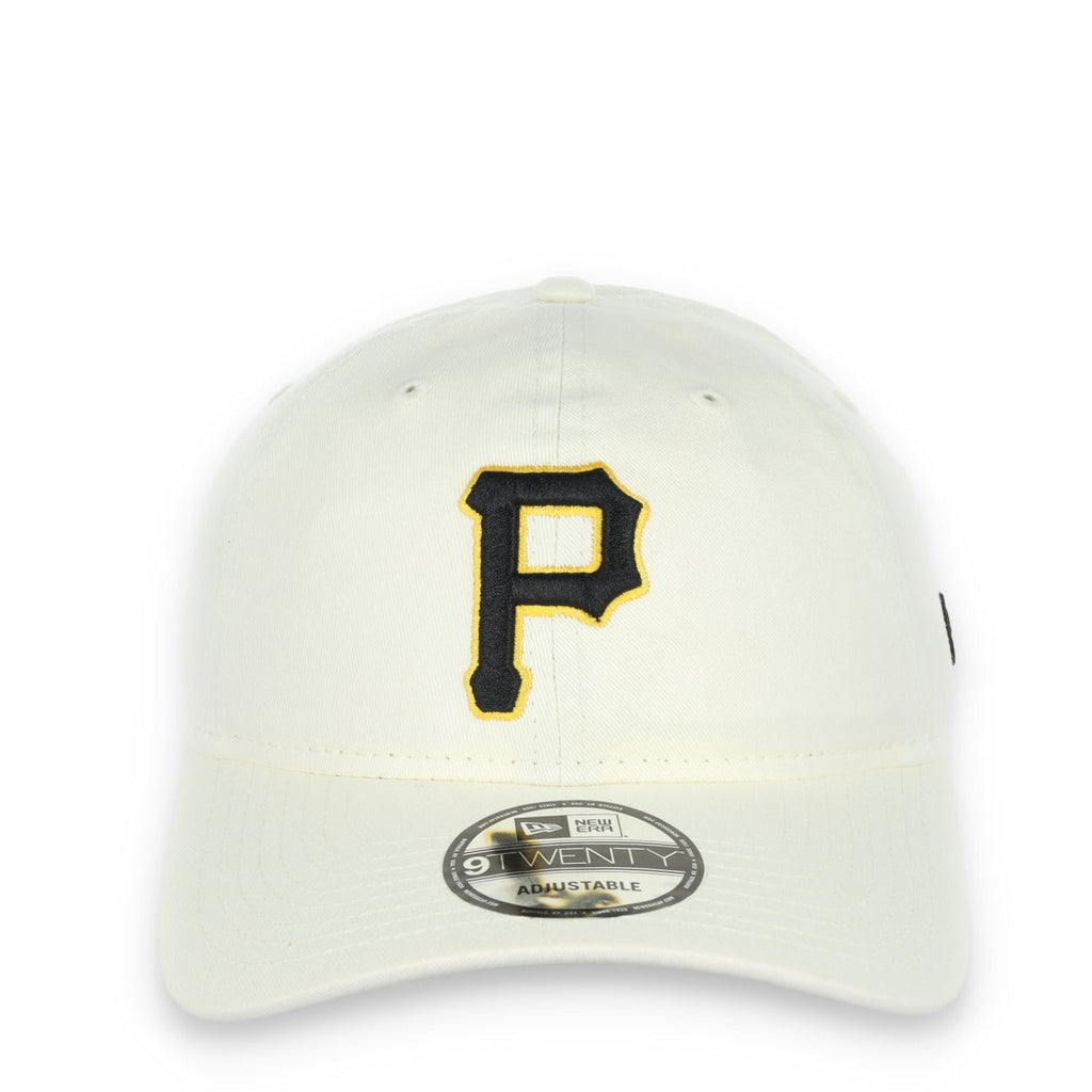 New Era Pittsburgh Pirates Core Classic 2.0 9Twenty Adjustable Hat-Ivory product image 1, provided for visual reference and