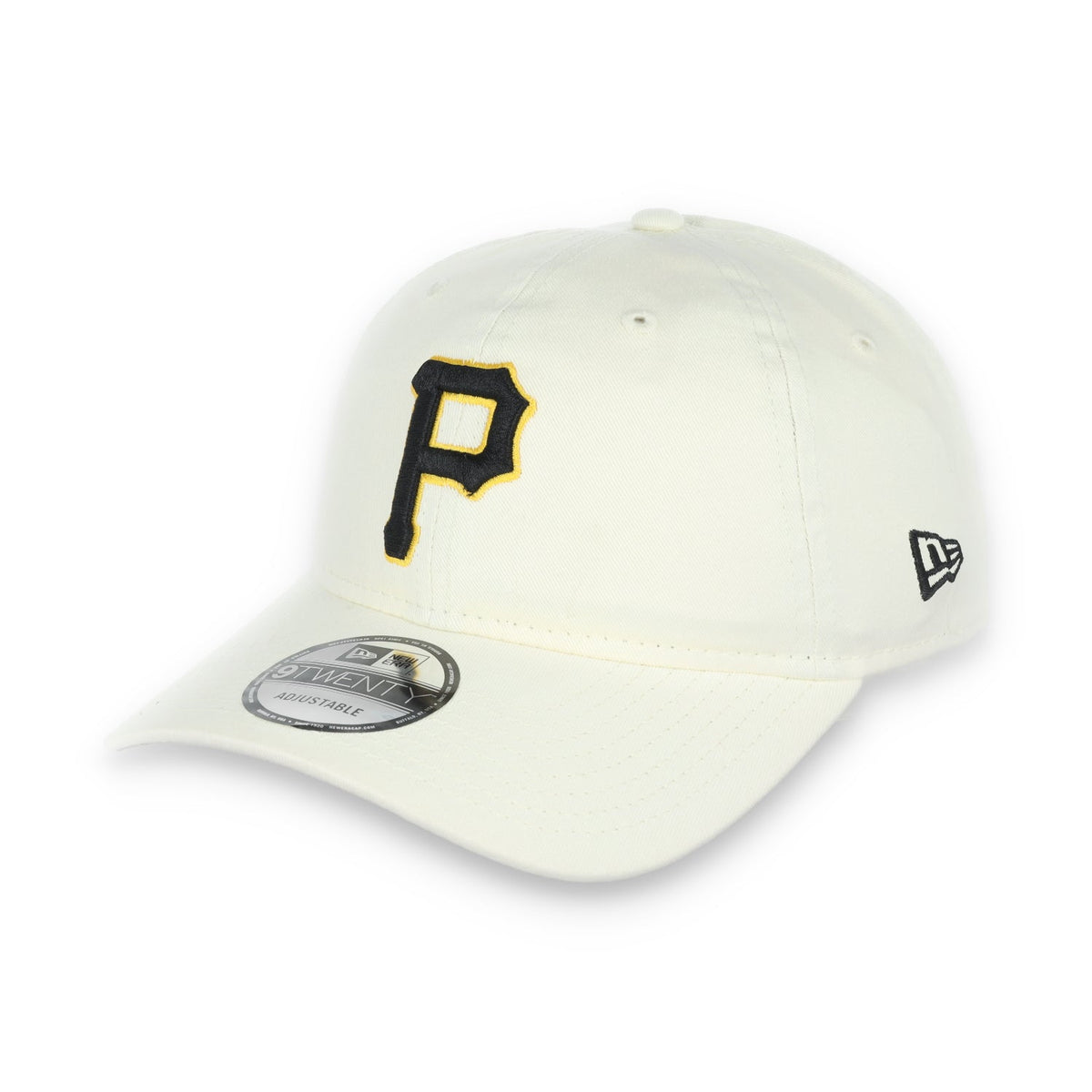 New Era Pittsburgh Pirates Core Classic 2.0 9Twenty Adjustable Hat-Ivory product image 6, provided for visual reference and
