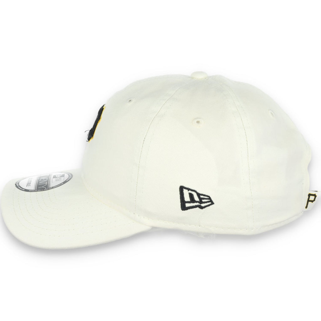 New Era Pittsburgh Pirates Core Classic 2.0 9Twenty Adjustable Hat-Ivory product image 5, provided for visual reference and