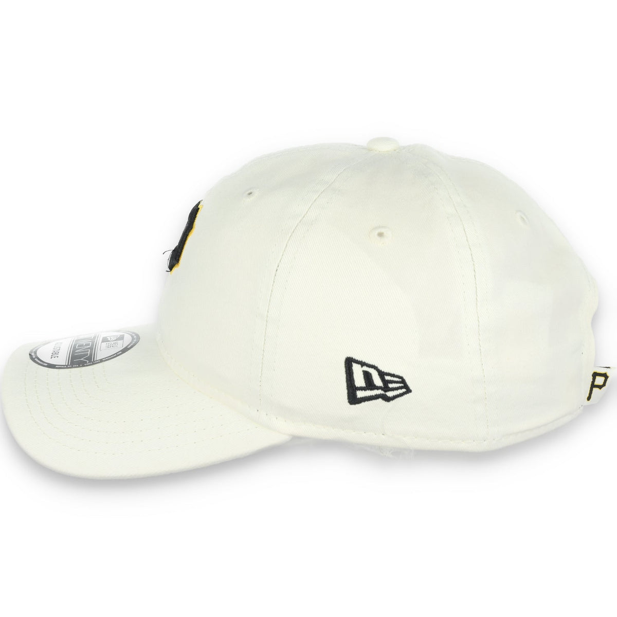 New Era Pittsburgh Pirates Core Classic 2.0 9Twenty Adjustable Hat-Ivory product image 5, provided for visual reference and