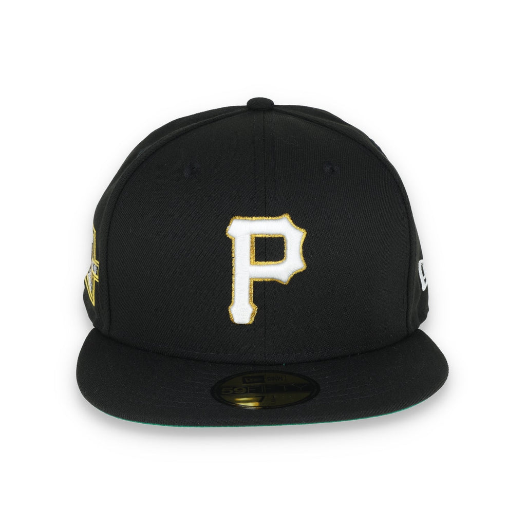 New Era Pittsburgh Pirates Metallic Logo 1960 Side Patch 59FIFTY Fitted - Black product image 2, provided for visual